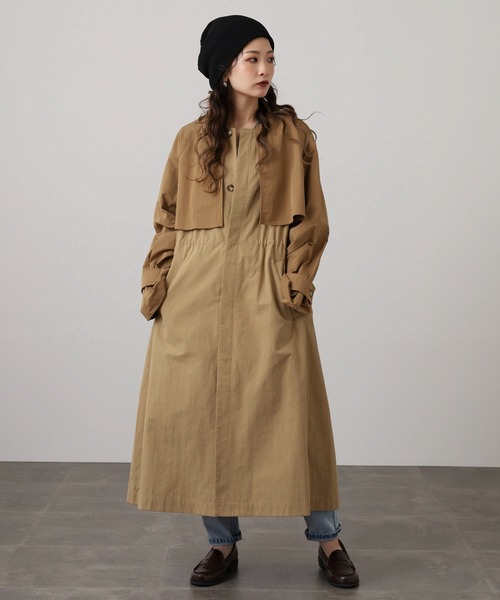 スカーフドッキングマルチwayトレンチコート（トレンチコート