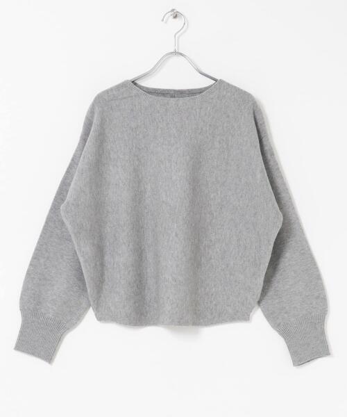 ITEMS URBANRESEARCH（アイテムズ アーバンリサーチ）の「リラクシーニット（ニット/セーター・レディース・イエロー系その他/グレー/ブラウン/ネイビー/ミント・FREE）」の12枚目の写真