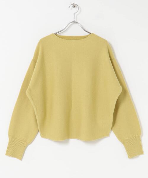 ITEMS URBANRESEARCH（アイテムズ アーバンリサーチ）の「リラクシーニット（ニット/セーター・レディース・イエロー系その他/グレー/ブラウン/ネイビー/ミント・FREE）」の22枚目の写真