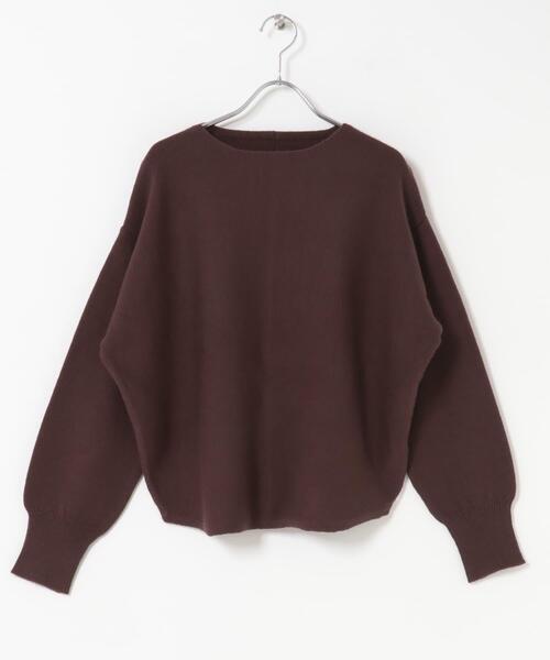 ITEMS URBANRESEARCH(アイテムズ アーバンリサーチ)の「リラクシーニット(ニット/セーター・レディース・イエロー系その他/グレー/ブラウン/ネイビー/ミント・FREE)」の7枚目の写真