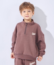 ever closet（エバークローゼット）の「裏起毛ハーフジッププルオーバー（その他アウター・キッズ）」