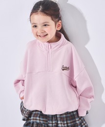 ever closet（エバークローゼット）の「【かるぽか】旬顔ハーフジップ 裏起毛トレーナー（その他アウター）」