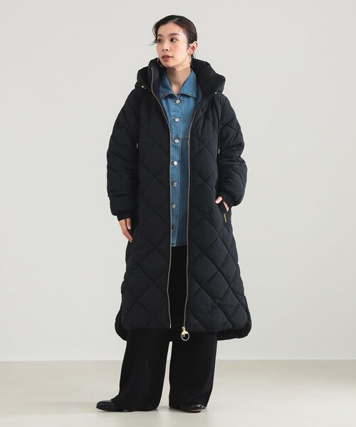Barbour(バブアー)の「Barbour / KIRKTON PUFFER ジャケット(ノーカラーコート・レディース・ブラック/ブラウン系その他3・12/10)」の19枚目の写真