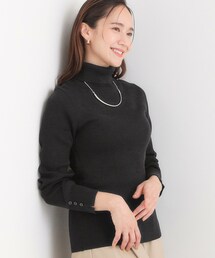 SHOO・LA・RUE | 【洗濯機可】ちくちくしにくい やわらかリブタートルネックニット(ニット/セーター)