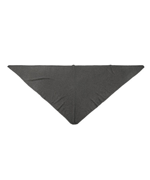 KOBE LETTUCE（コウベレタス）の「ワイドニットスカーフ（バンダナ/スカーフ・レディース・ベージュ/ストライプ/グレー・FREE）」の14枚目の写真