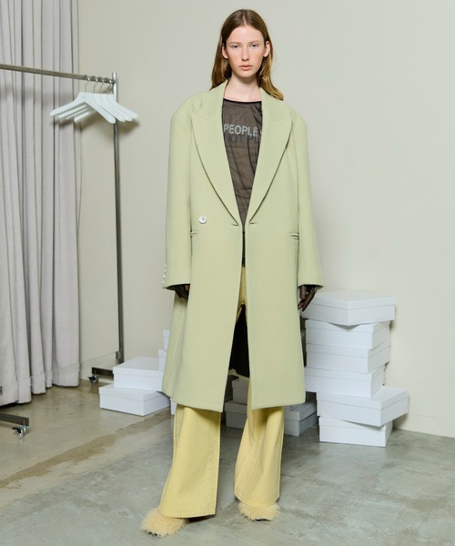 Pile Melton Chester Coat / パイルメルトンチェスターコート