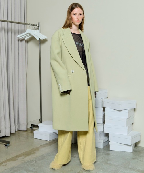 Pile Melton Chester Coat / パイルメルトンチェスターコート