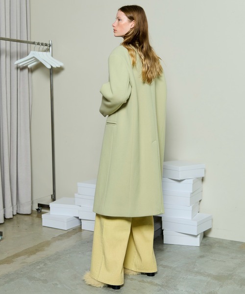 Pile Melton Chester Coat / パイルメルトンチェスターコート