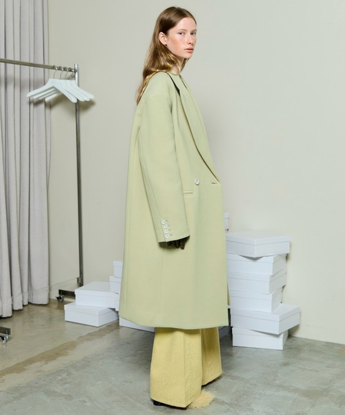 Pile Melton Chester Coat / パイルメルトンチェスターコート