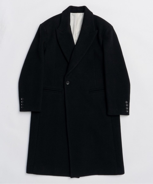 セール】Pile Melton Chester Coat / パイルメルトンチェスターコート