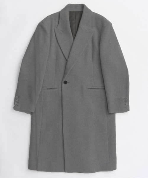 セール】Pile Melton Chester Coat / パイルメルトンチェスターコート