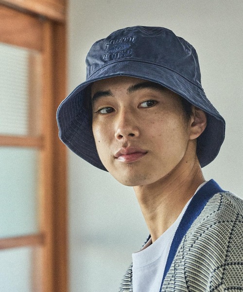 niko and...（ニコアンド）の「カレッジロゴダックハット（ハット・メンズ・ネイビー/キャメル/チャコール・FREE）」の11枚目の写真