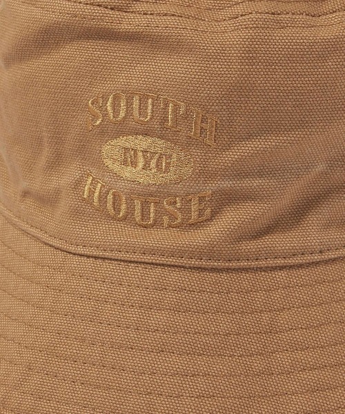 niko and...（ニコアンド）の「カレッジロゴダックハット（ハット・メンズ・ネイビー/キャメル/チャコール・FREE）」の4枚目の写真