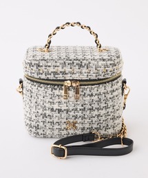 one after another NICE CLAUP | エンブレム付きキルティングバニティーバッグ(ショルダーバッグ)