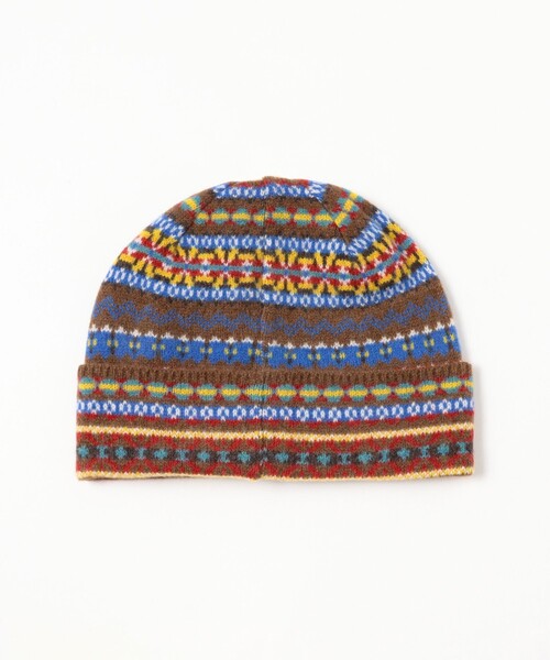 ROBERT MACKIE（ロバートマッキー）の「【別注】ROBERT MACKIE / フェアアイル ニットキャップ（ニットキャップ/ビーニー・レディース・その他・ONE SIZE）」の2枚目の写真