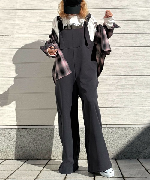 Q（キュー）の「シャドーチェックオーバーサイズシャツ（シャツ/ブラウス・レディース・ピンク系その他/グリーン系その他・MEDIUM）」の11枚目の写真