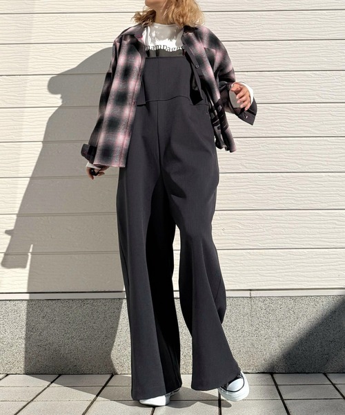 Q（キュー）の「シャドーチェックオーバーサイズシャツ（シャツ/ブラウス・レディース・ピンク系その他/グリーン系その他・MEDIUM）」の12枚目の写真