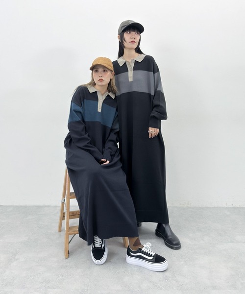 niko and（ニコアンド）の「[MODE NORM CORE] ラガーマキシ