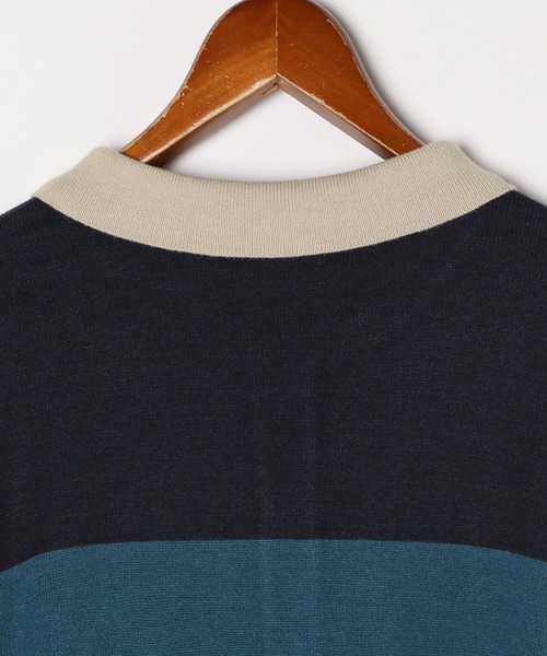 niko and...（ニコアンド）の「[MODE NORM CORE] ラガーマキシニットワンピース（ワンピース・レディース・ネイビー/ブラウン/ブラック・MEDIUM/LARGE）」の5枚目の写真