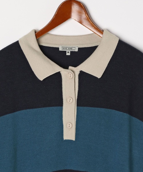 niko and（ニコアンド）の「[MODE NORM CORE] ラガーマキシニット