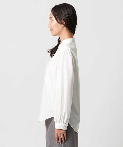 A DAY IN THE LIFE UNITED ARROWS（アデイインザライフユナイテッドアローズ）の「ラメフェザー ハイネックベスト＋シャツ ＜A DAY IN THE LIFE＞（ニット/セーター・レディース・ベージュ・FREE）」の13枚目の写真