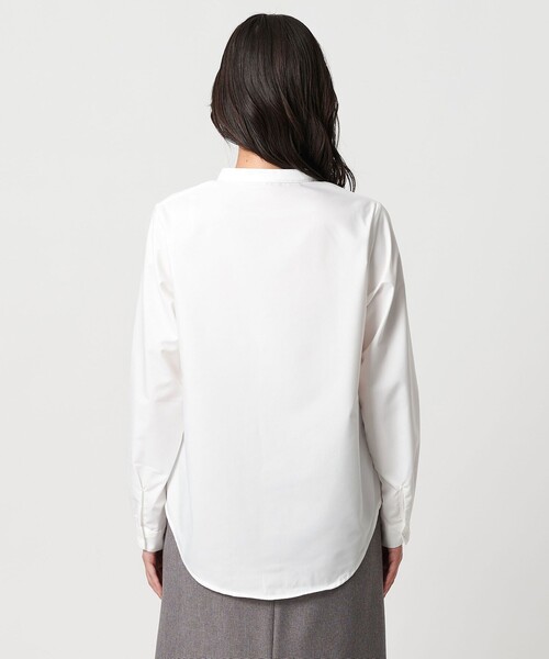 A DAY IN THE LIFE UNITED ARROWS（アデイインザライフユナイテッドアローズ）の「ラメフェザー ハイネックベスト＋シャツ ＜A DAY IN THE LIFE＞（ニット/セーター・レディース・ベージュ・FREE）」の14枚目の写真