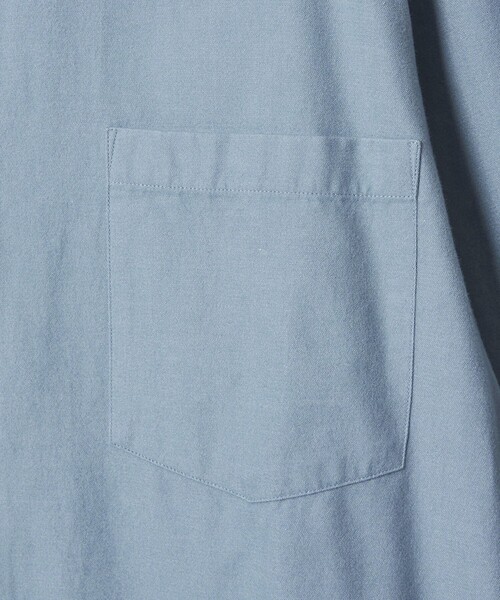 UNITED ARROWS（ユナイテッドアローズ）の「カリビアーナミルズ ブラッシュド レギュラーカラーシャツ（シャツ/ブラウス・メンズ・ライトブルー/ホワイト/ベージュ・M/S/L/XL）」の20枚目の写真