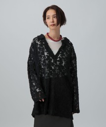 LEPSIM | モールレーススキッパーチュニック　611228(Tシャツ/カットソー)