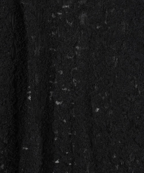 LEPSIM(レプシィム)の「モールレーススキッパーチュニック 611228(Tシャツ/カットソー・レディース・ブラック/アイボリー・FREE)」の22枚目の写真