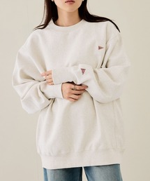 【ＮAVY/ネイビー】　ユニセックス　ヘビーウェイト裏起毛スウェットプルオーバー