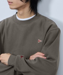 【NAVY/ネイビー】 ユニセックス ヘビーウェイト裏起毛スウェットプルオーバー