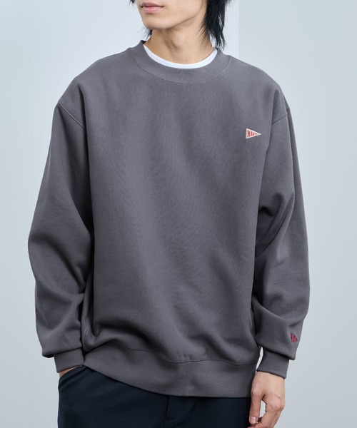 NAVY(ネイビー)の「【NAVY/ネイビー】 ユニセックス ヘビーウェイト裏起毛スウェットプルオーバー(スウェット・メンズ・オートミール/ブルーグレー/チャコール/杢グレー・M/XL/L)」の12枚目の写真