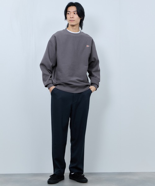 NAVY(ネイビー)の「【NAVY/ネイビー】 ユニセックス ヘビーウェイト裏起毛スウェットプルオーバー(スウェット・メンズ・オートミール/ブルーグレー/チャコール/杢グレー・M/XL/L)」の13枚目の写真