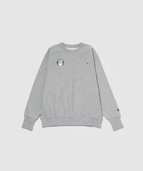 NAVY(ネイビー)の「【NAVY/ネイビー】 ユニセックス ヘビーウェイト裏起毛スウェットプルオーバー(スウェット・メンズ・オートミール/ブルーグレー/チャコール/杢グレー・M/XL/L)」の15枚目の写真