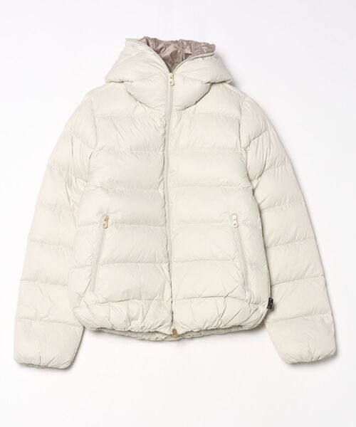 DUVETICA(デュベティカ)の「DUVETICA(デュベティカ) THIALONTRE / ティアロントレ(ダウンジャケット/コート・レディース・ブラック/ホワイト系2・40/42/44)」の2枚目の写真