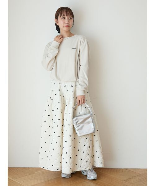 セール】パイピングデザインベロアトップス（Tシャツ/カットソー