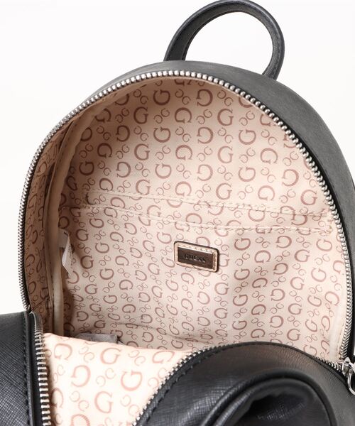 Guess（ゲス）の「【GUESS】ゲス RODNEY リュック（バックパック/リュック・レディース・ブラック/ベージュ・FREE）」の5枚目の写真