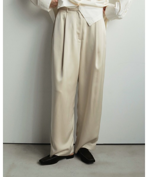 anuke（アンヌーク）の「Velour Slide Shoes（スリッポン・レディース・ネイビー/ブラウン・36inch/37inch/38inch）」の6枚目の写真