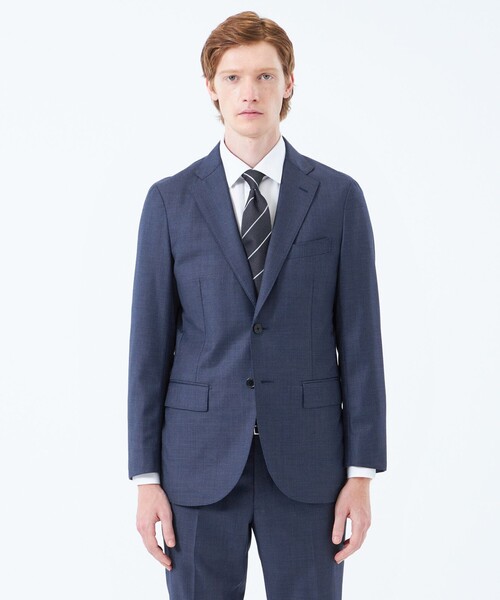 MACKINTOSH PHILOSOPHY(マッキントッシュ フィロソフィー)の「トロッター ジャケット#108 ウール混グレンチェック(テーラードジャケット・メンズ・グレー系その他/ブルー・40/38)」の5枚目の写真