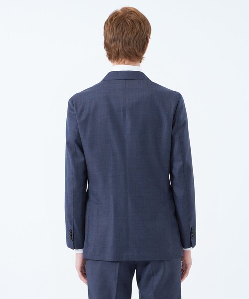 MACKINTOSH PHILOSOPHY(マッキントッシュ フィロソフィー)の「トロッター ジャケット#108 ウール混グレンチェック(テーラードジャケット・メンズ・グレー系その他/ブルー・40/38)」の7枚目の写真