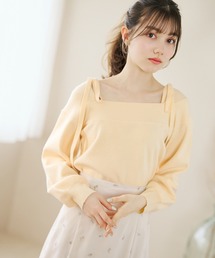 31 Sons de mode | 2025秋冬新作 レースオフショルダーニット(ニット/セーター)