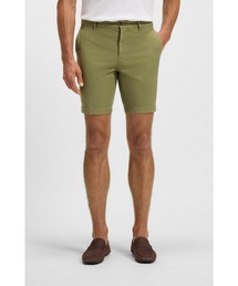 BOSS（ボス）の「スリムフィット ショートパンツ ストレッチコットンツイル（その他パンツ）」