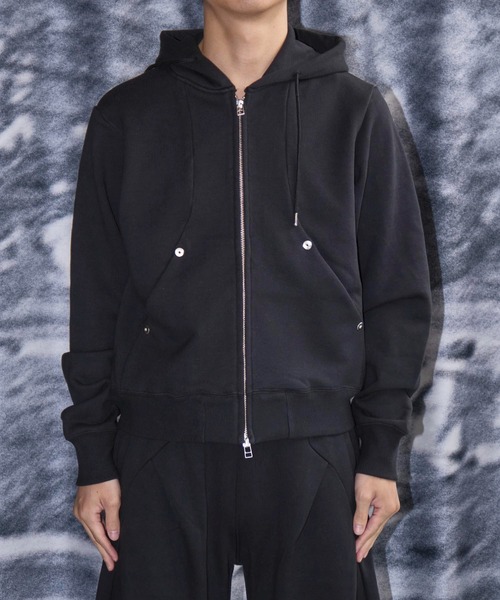 conte コンテ　ジップ パーカー　新品未使用☆ セール】SHORT ZIP HOODIE（パーカー）｜CONZ（コンズ）のファッション