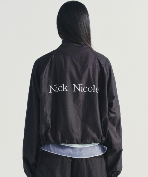 NICK&NICOLE(ニックアンドニコール)の「UTILITY GROOVY COATING JUMPER_BLACK(ナイロンジャケット・レディース・その他・FREE)」の1枚目の写真