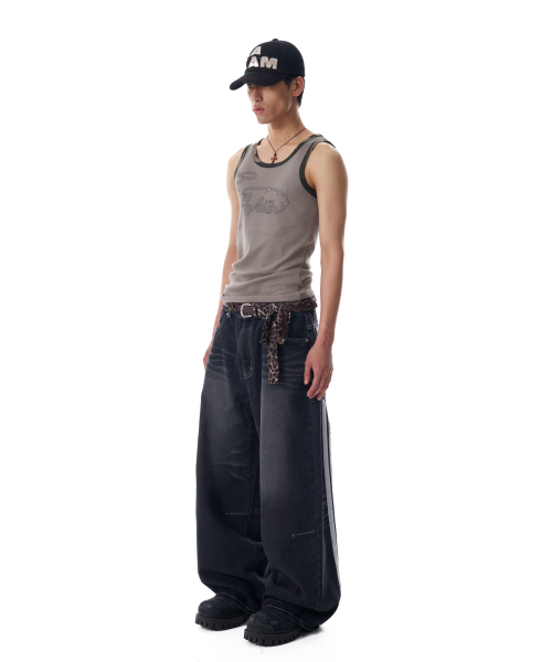 AAKAM(アーカム)の「Rope Contrast Camo Sleeveless (Khaki)(Tシャツ/カットソー・レディース・その他・2/1)」の6枚目の写真
