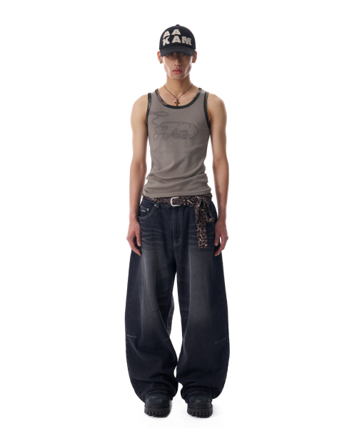 AAKAM(アーカム)の「Rope Contrast Camo Sleeveless (Khaki)(Tシャツ/カットソー・レディース・その他・2/1)」の7枚目の写真