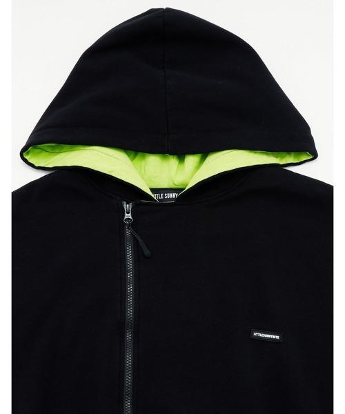 Little sunny bite（リトルサニーバイト）の「pockets hoodie（パーカー・レディース・ブラック/グリーン/ピンク・SMALL/MEDIUM）」の17枚目の写真