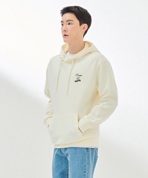 CHASECULT(チェイスカルト)の「共用キャラクターフードパーカー-DARU5134B05(パーカー・メンズ・オートミール・100/95/105/90)」の5枚目の写真