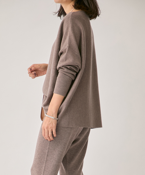 VERMEILperiena ヴェルメイユパーイエナ　petalknit VERMEIL par iena（ヴェルメイユパーイエナ）の「イタリア糸 リブV