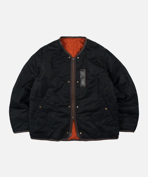 FRIZMWORKS(フリズムワークス)の「REVERSIBLE MA-1 LINER JACKET _ BLACK(ブルゾン・メンズ・その他・MEDIUM/LARGE/X-LARGE/SMALL)」の1枚目の写真
